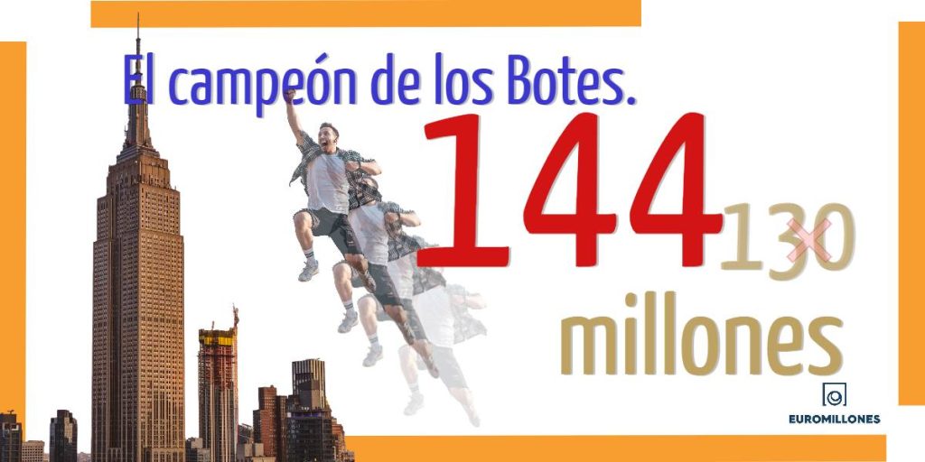 Sorteo Especial Euromillones 144 millonesa