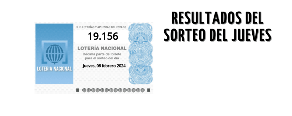 20240208 décimo ganador Lotería Nacional jueves